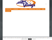 Tablet Screenshot of mastecnologie.it